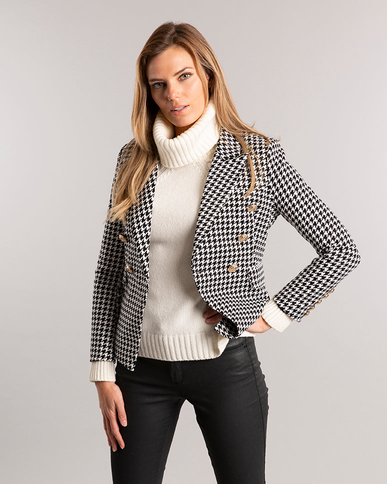 Oxford Double Breasted Blazer